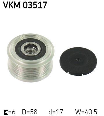 Rueda libre alternador SKF ref. VKM 03517